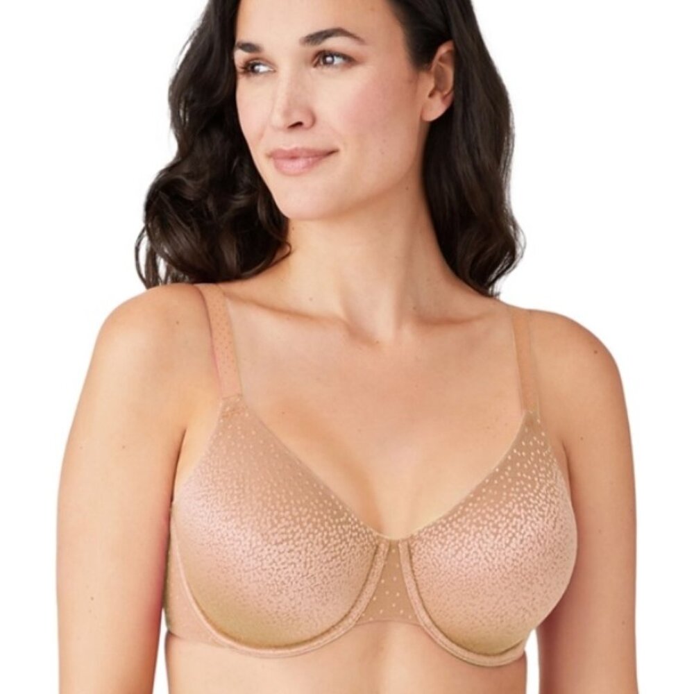 Wacoal Back Appeal Underwire Bra in Praline Nude, 34DD